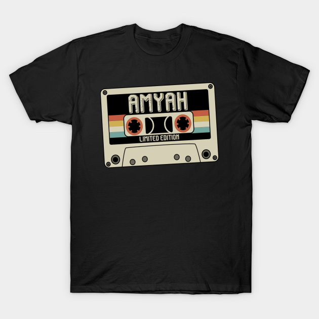 Amyah Name Limited Edition Vintage Style Amyah TShirt TeePublic